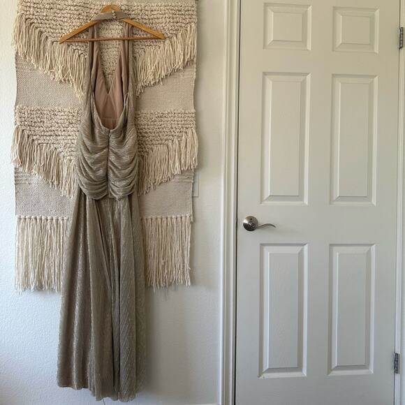 PatBo Lurex Draped Maxi Dress - Picture 10 of 10